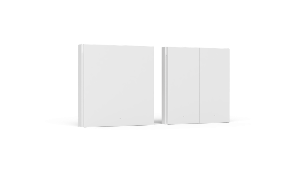 AQARA Беспроводной выключатель H1 (двуклавишный), модель WRS-R02